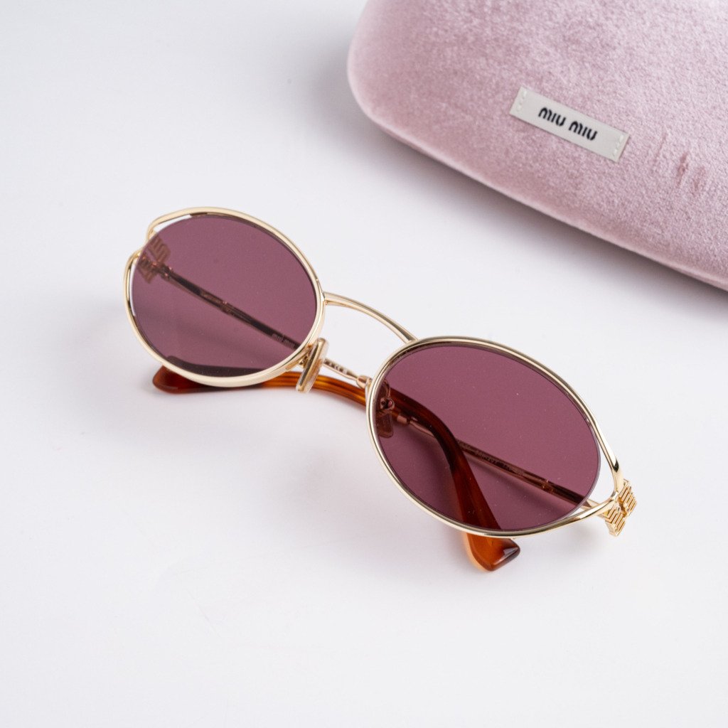 MIU MIU 0MU 52YS 5AK20Y GOLD DARK VIOLET – 54_21_125(2)