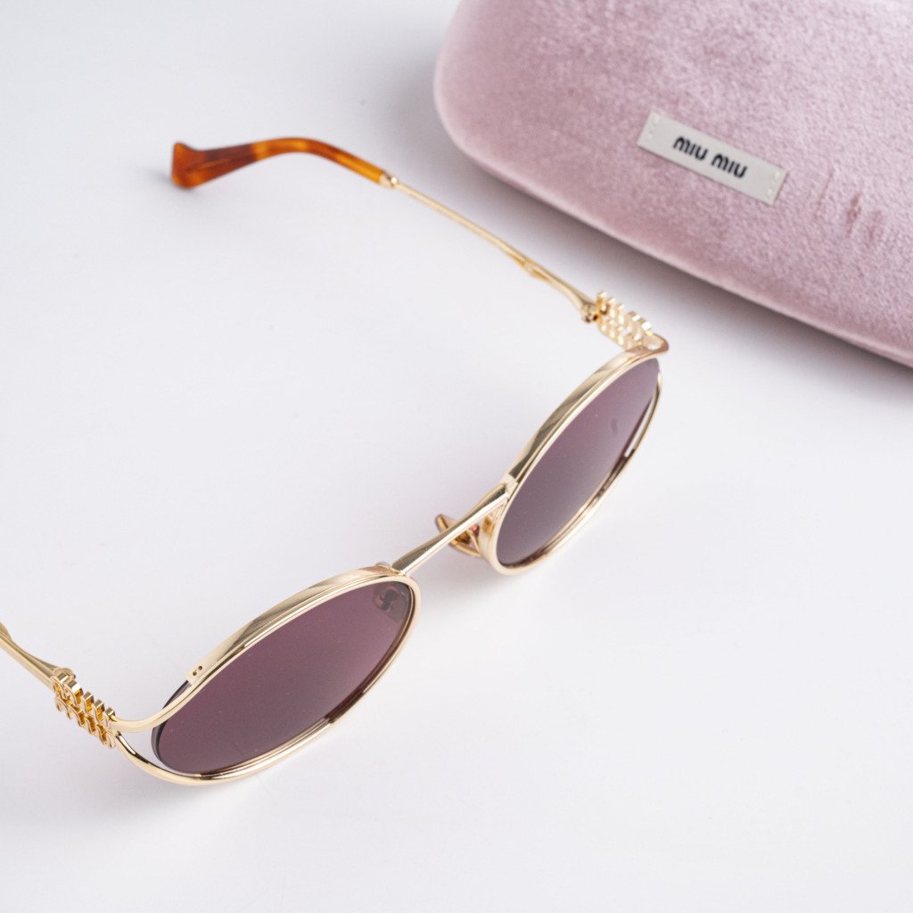 MIU MIU 0MU 52YS 5AK20Y GOLD DARK VIOLET – 54_21_125(3)