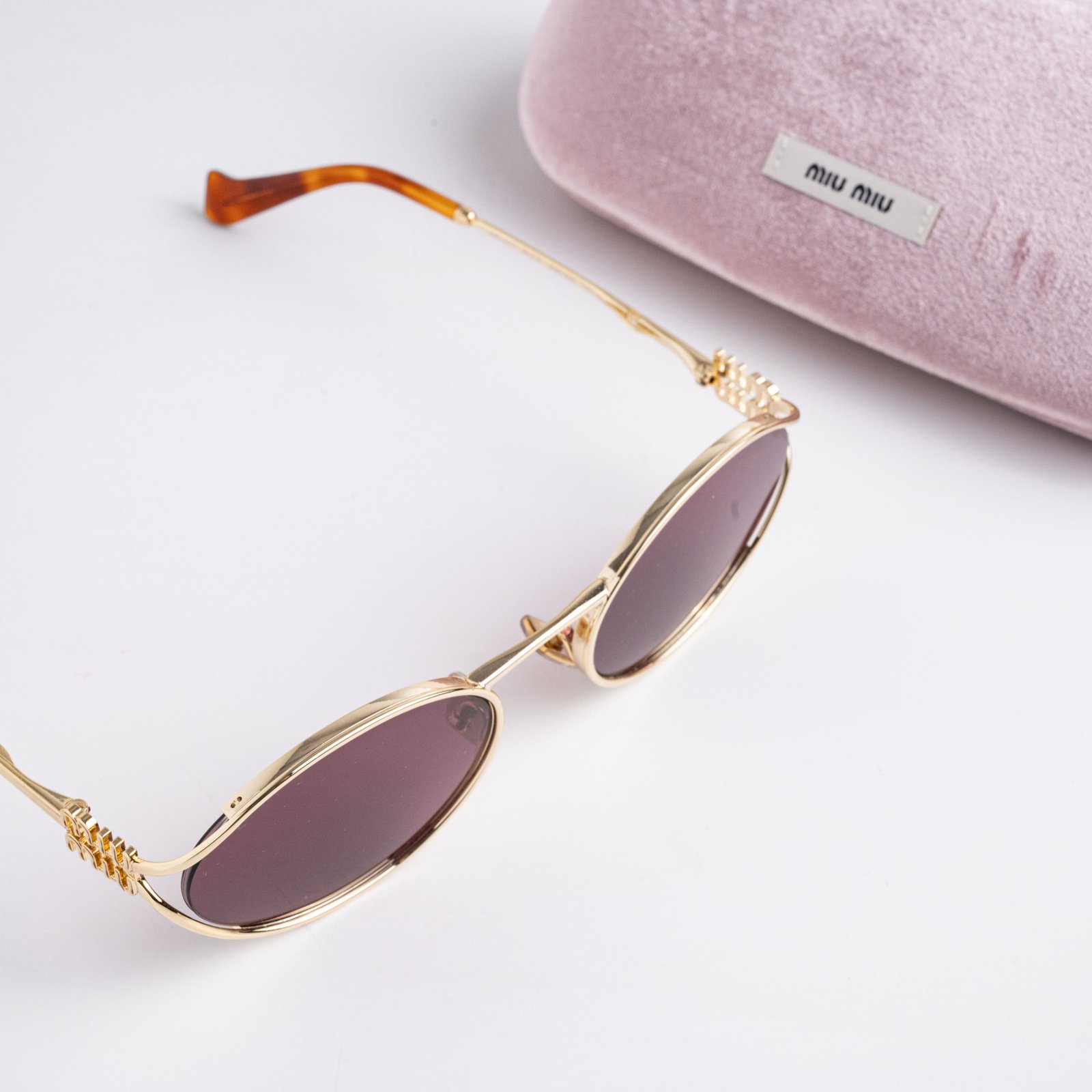 MIU MIU 0MU 52YS 5AK20Y GOLD DARK VIOLET – 54_21_125(3)