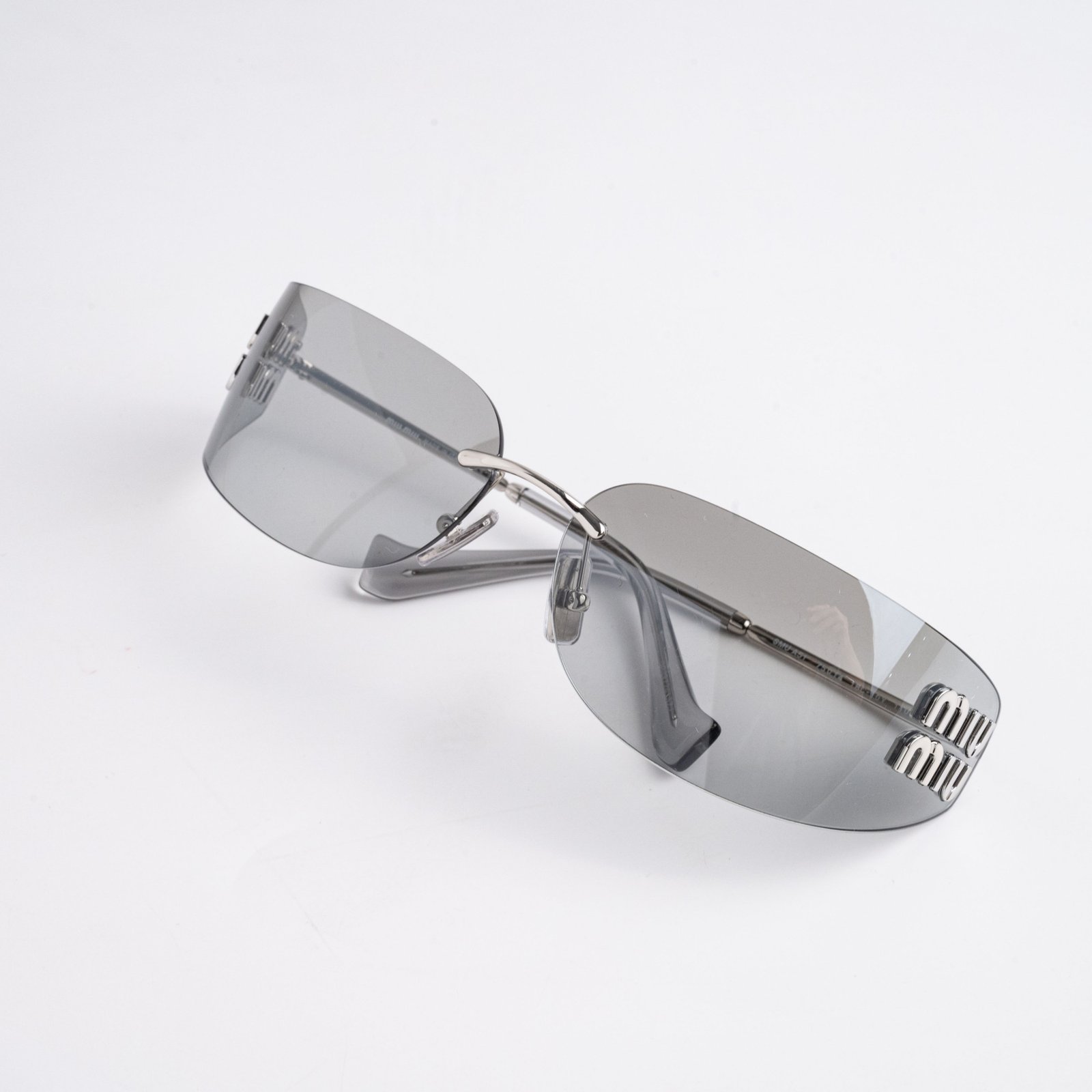 MIU MIU 0MU A51S 1BC10Y SILVER GRAY MIRROR SILVER GRADIENT – 75_14_110(4)