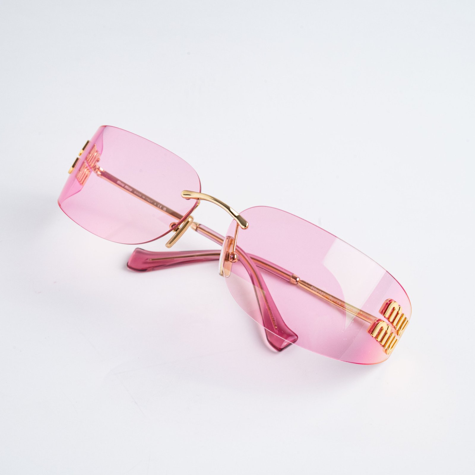 MIU MIU 0MU A51S 5AK90Y GOLD PINK INFRARED – 75_14_110