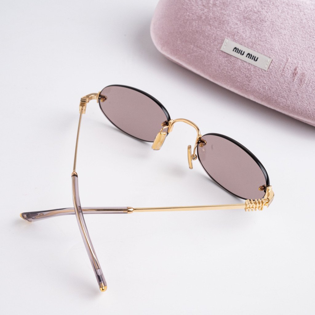 MIU MIU 0MU A54S 5AK20I GOLD LIGHT PURPLE BROWN – 51_20_140(1)