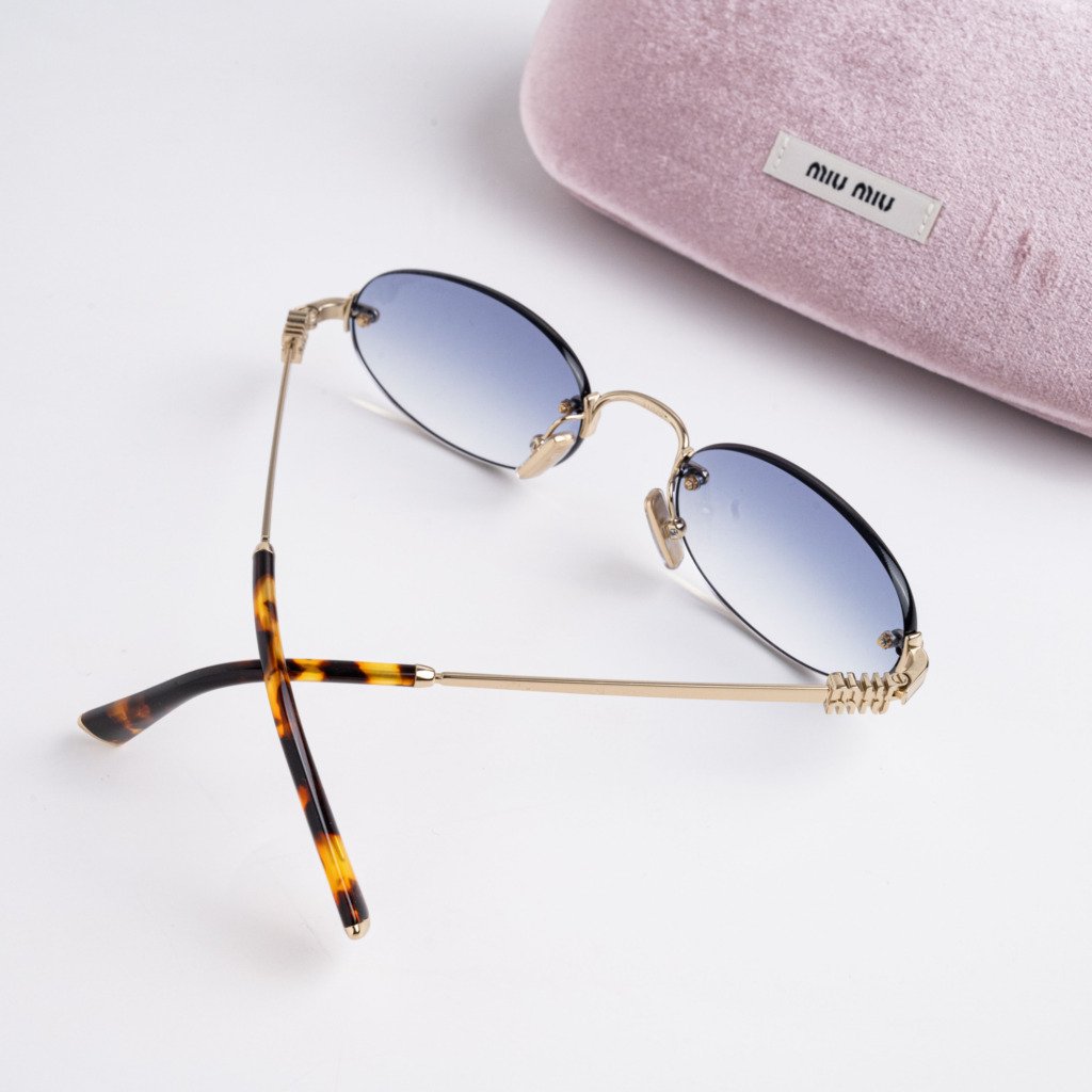 MIU MIU 0MU A54S ZVN80O PALE GOLD LIGHT BLUE – 51_20_140(3)