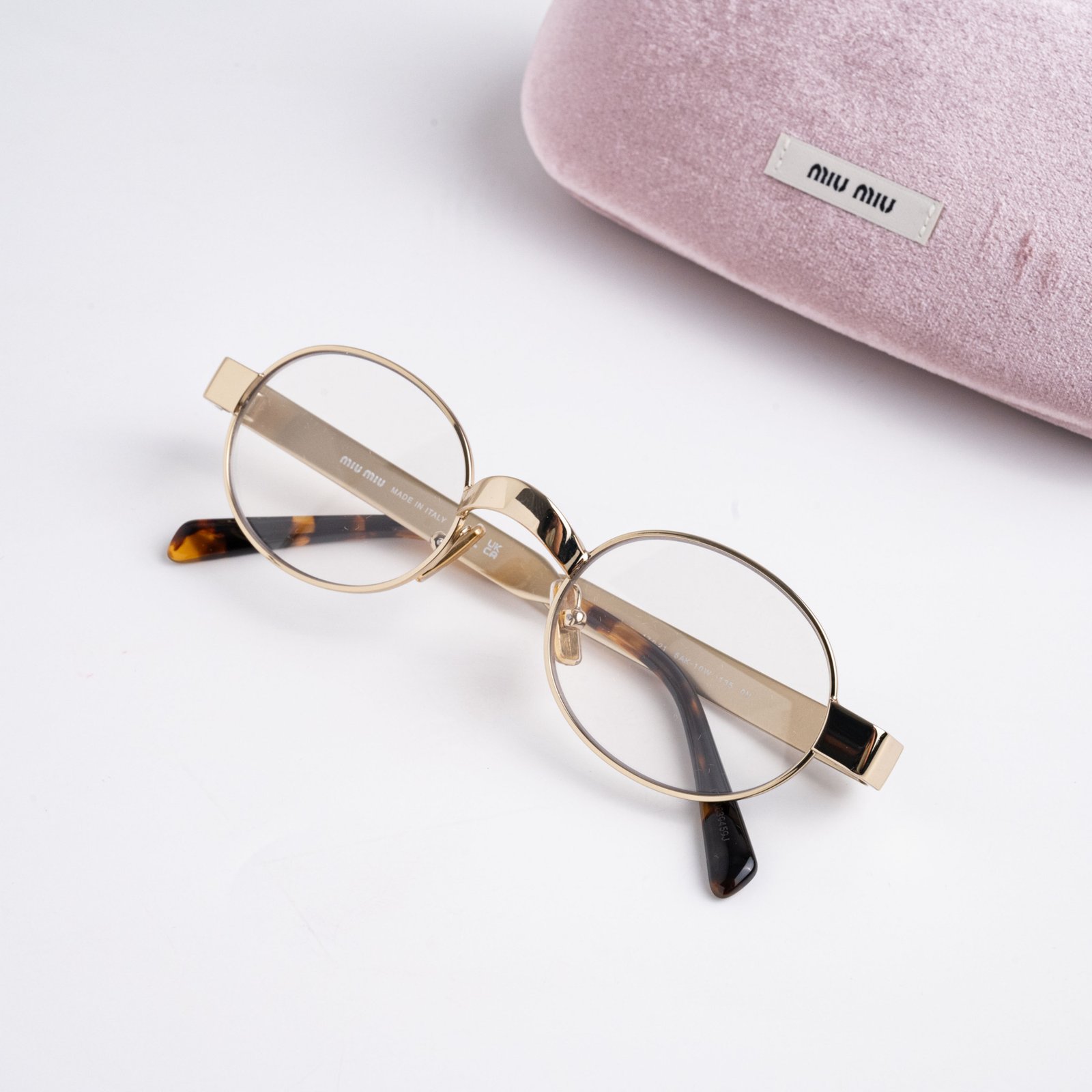 MIU MIU 0MU B51S 5AK10W GOLD BLUE-VIOLET LIGHT FILTER – 47_21_135(3)