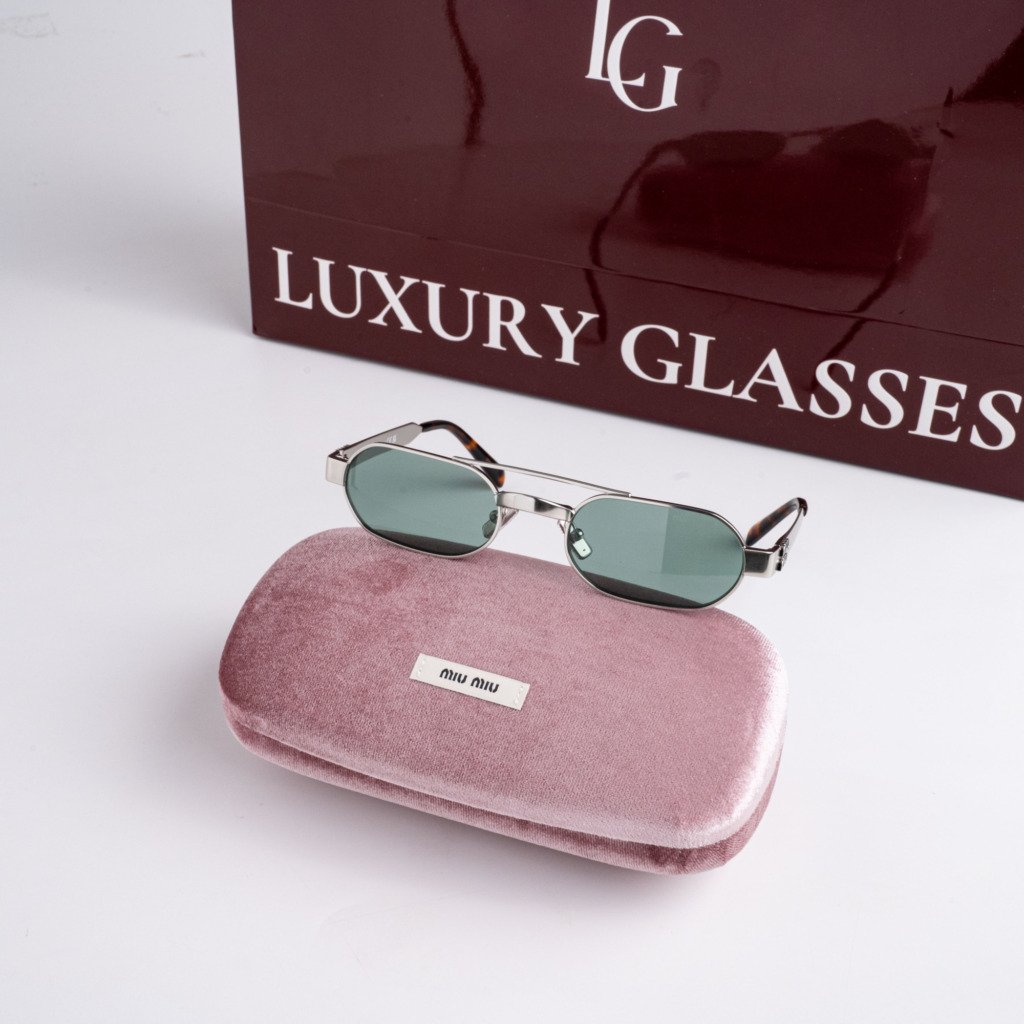 MIU MIU 0MU B52S 21M40Y ANCIENT SILVER GREEN – 52_21_135