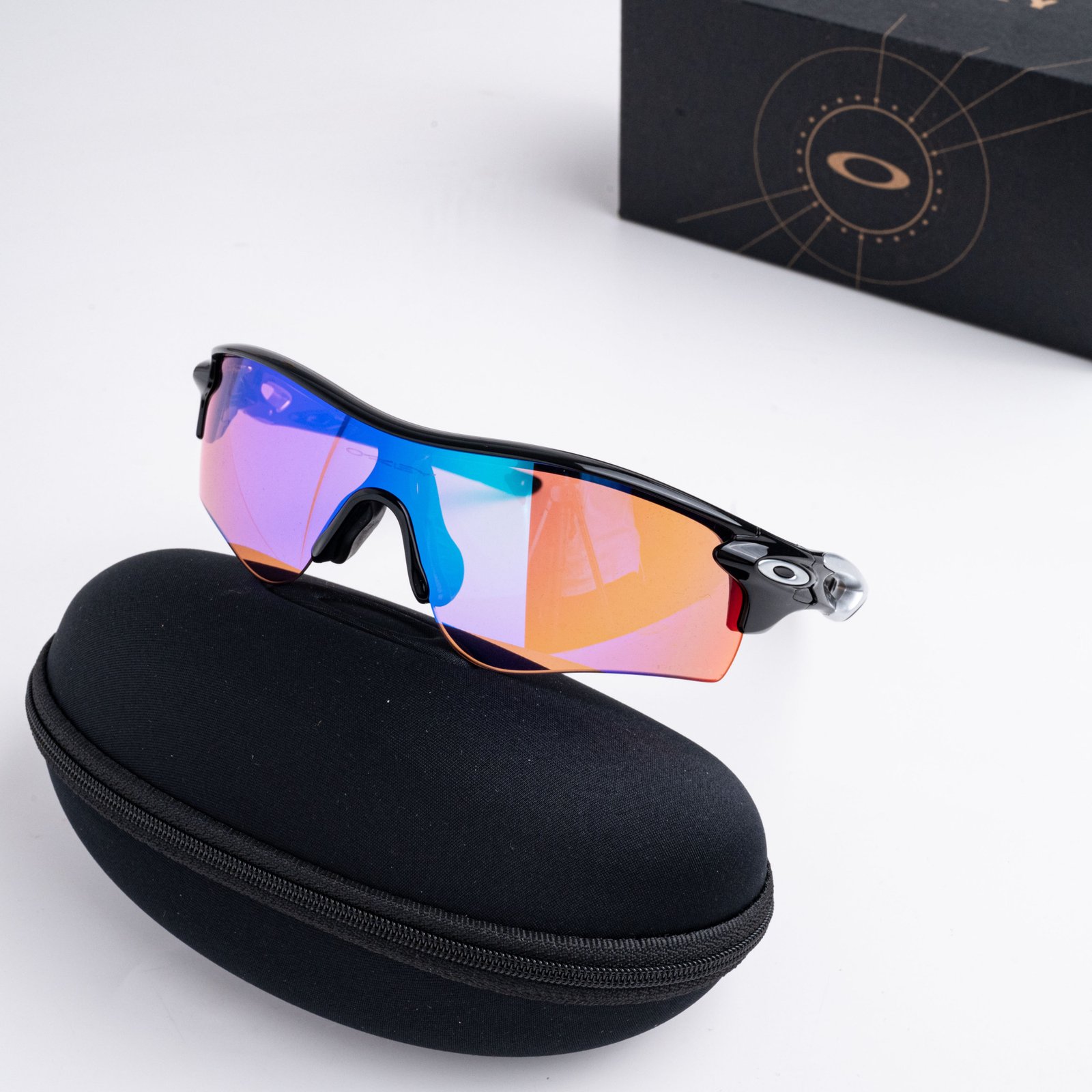 OAKLEY 0OO9206 920625 POLISHED BLACK PRIZM GOLF – 38_138_131(4)