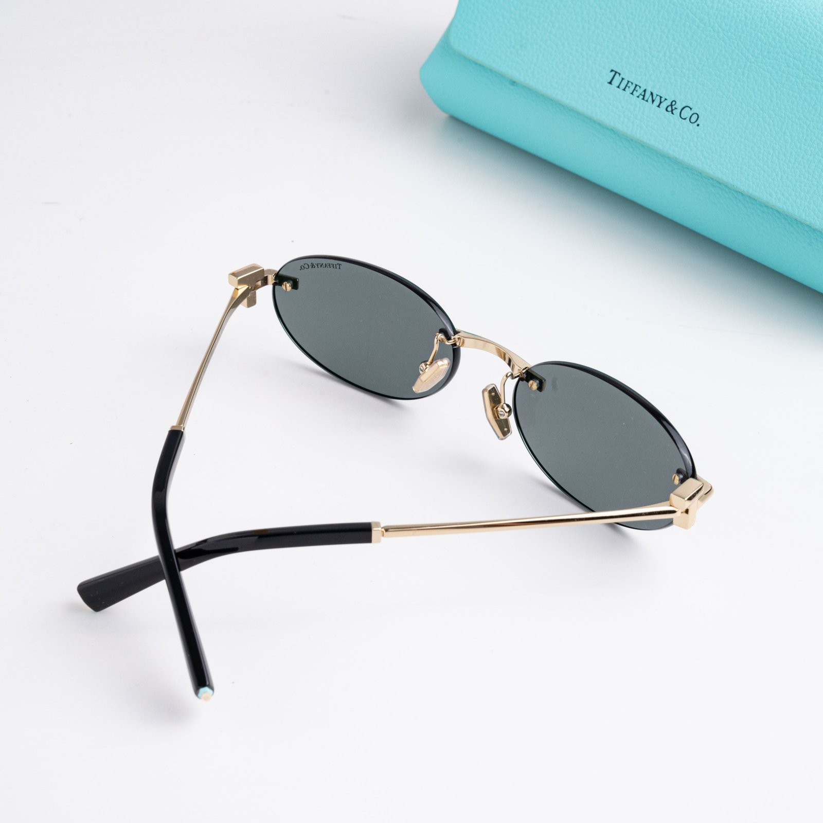 TIFFANY & CO 0TF3119D 602187 PALE GOLD DARK GREY – 56_18_140(4)
